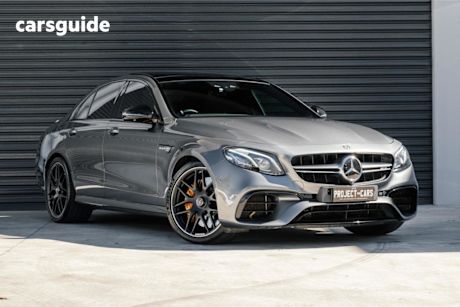 Grey 2017 Mercedes-Benz E63 Saloon S 4Matic+