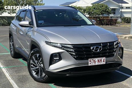 Silver 2022 Hyundai Tucson Wagon Elite (awd)