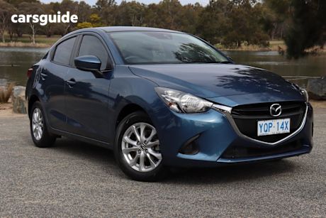 Blue 2019 Mazda 2 Sedan Maxx (5YR)