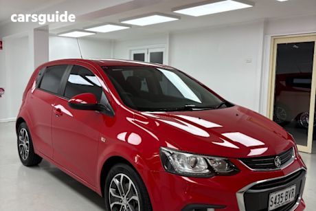 Red 2017 Holden Barina Hatchback Cd