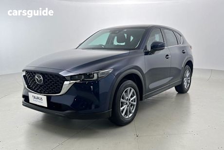 Blue 2023 Mazda CX-5 Wagon Maxx Sport (awd)