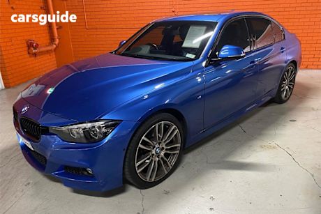 Blue 2018 BMW 320I Sedan Sport Line