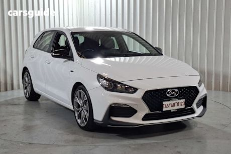 White 2020 Hyundai I30 Hatchback N Line