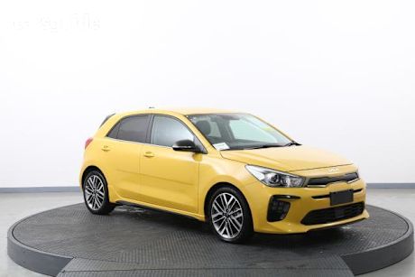 Yellow 2023 Kia RIO Hatchback GT-Line
