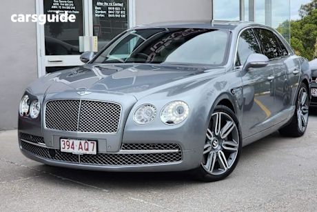Grey 2017 Bentley Flying Spur Sedan W12 (4 Seat)