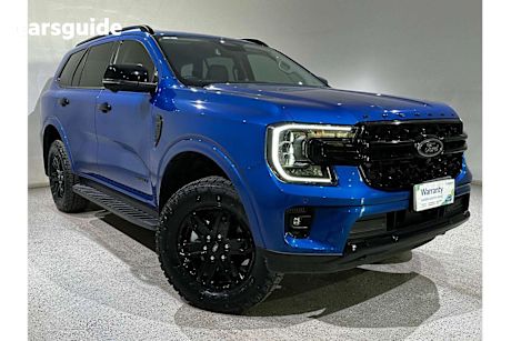 Blue 2023 Ford Everest SUV SPORT 4X4