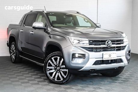 Grey 2024 Volkswagen Amarok Dual Cab Utility Aventura TDI600 4Motion