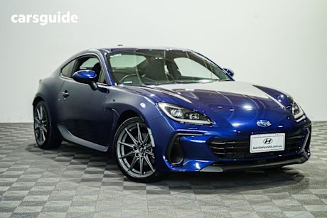 Blue 2022 Subaru BRZ Coupe S
