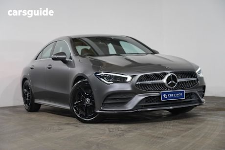 Grey 2019 Mercedes-Benz CLA200 Coupe