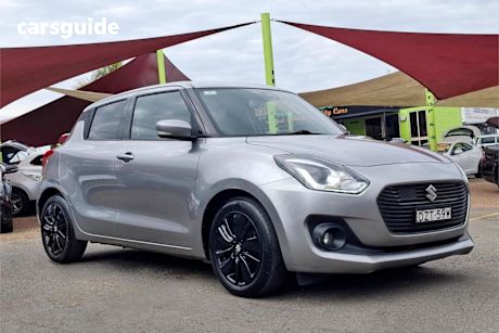 Silver 2018 Suzuki Swift Hatchback GLX Turbo