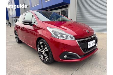 Red 2016 Peugeot 208 Hatch GT-LINE F
