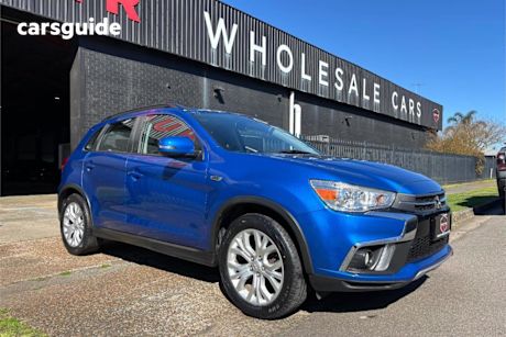 Blue 2018 Mitsubishi ASX Wagon Es Adas ( 2Wd)