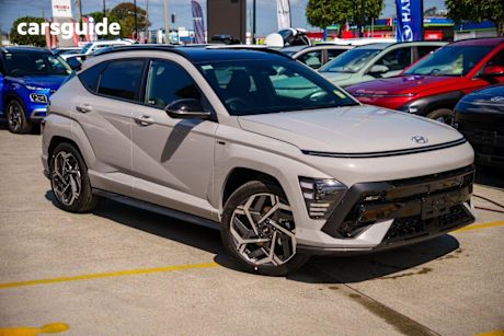 Grey 2025 Hyundai Kona Wagon N Line