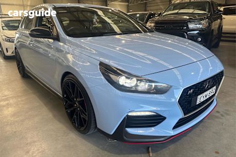 Blue 2020 Hyundai I30 Hatchback N Performance