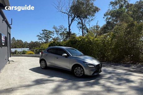 Silver 2023 Mazda 2 Hatchback G15 Evolve
