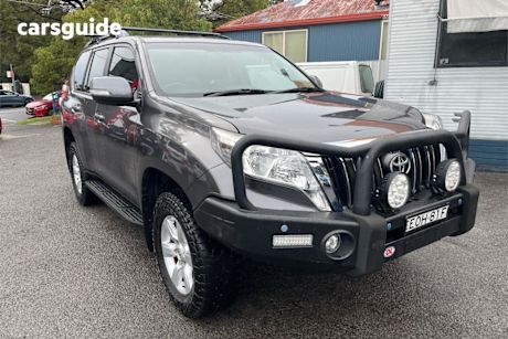 Grey 2015 Toyota Landcruiser Prado Wagon GXL (4X4)