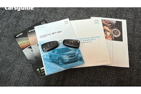 Blue 2019 Mazda BT-50 Ute Tray XT HI-RIDER R