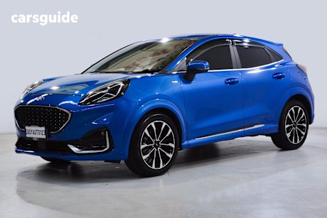 Blue 2020 Ford Puma Hatchback ST-Line V