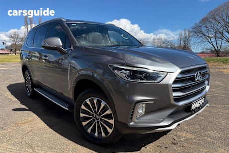 Grey 2018 LDV D90 Wagon Deluxe (4Wd) Terrain Selection