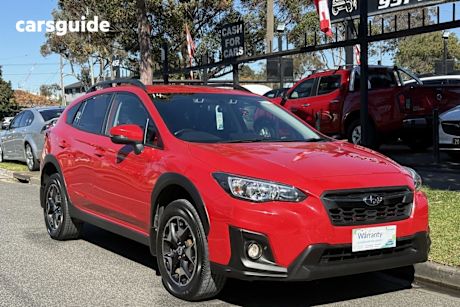 Red 2018 Subaru XV Wagon 2.0I-L