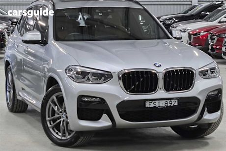 Silver 2020 BMW X3 Wagon Sdrive20I Xline