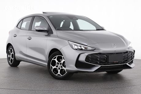 Silver 2025 MG MG3 Hatchback Essence Hybrid+