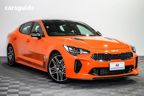 Orange 2022 Kia Stinger Sedan GT (black Leather)