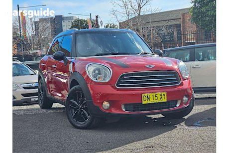 Red 2014 Mini Cooper SUV R60  COOPER SD WAGON 5DR SPTS AUTO 6SP ALL4 1.6L