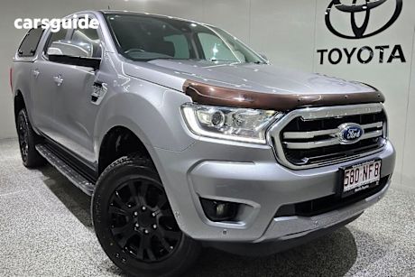 Silver 2019 Ford Ranger Double Cab Pick Up XLT 3.2 (4X4)