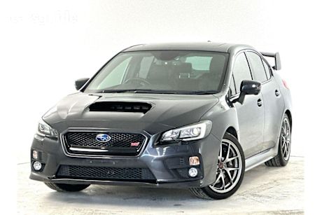 Grey 2016 Subaru WRX Sedan STI Premium