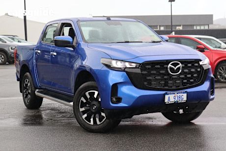Blue 2025 Mazda BT-50 Dual Cab Pick-up XTR (4X4)
