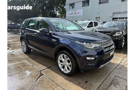 Blue 2017 Land Rover Discovery Sport Wagon TD4 180 HSE 5 Seat
