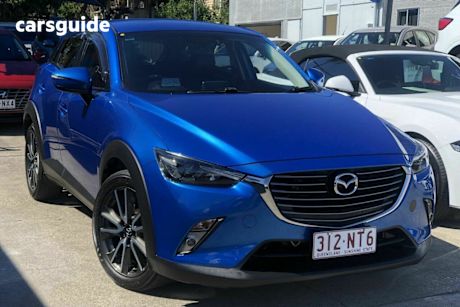 Blue 2015 Mazda CX-3 Wagon S Touring (awd)