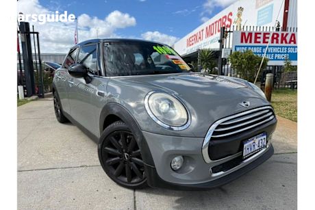 Grey 2014 Mini Cooper Hatchback 5D Hatch