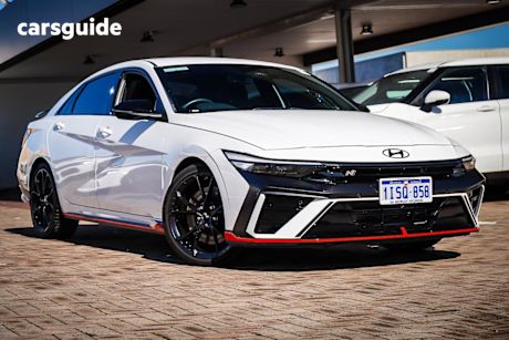 White 2025 Hyundai I30 Sedan N Premium With Sunroof