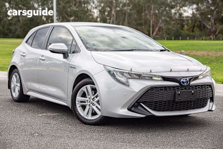 Silver 2021 Toyota Corolla Hatch ASCENT SPORT HYBRID F
