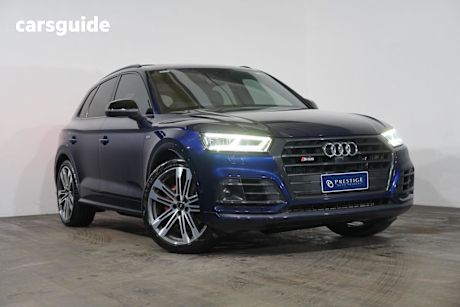 Blue 2018 Audi SQ5 Wagon 3.0 Tfsi Quattro