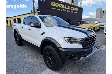 White 2019 Ford Ranger Double Cab Pick Up Raptor 2.0 (4X4)