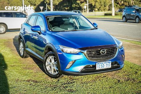 Blue 2016 Mazda CX-3 Wagon Maxx (fwd)