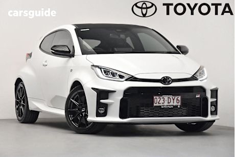 White 2022 Toyota GR Yaris Hatchback Rallye