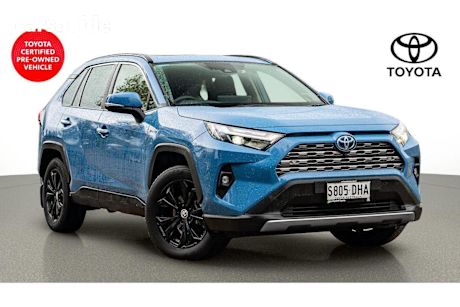 Blue 2024 Toyota RAV4 SUV CRUISER 4X4