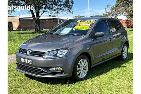 Grey 2015 Volkswagen Polo Hatchback 81 TSI Comfortline