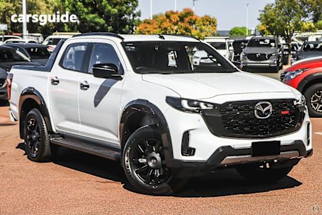 White 2025 Mazda BT-50 Ute Tray SP 4X4