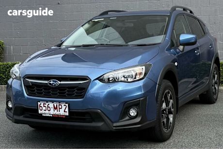 Blue 2020 Subaru XV Wagon 2.0I