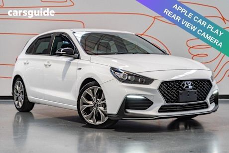 White 2022 Hyundai I30 Hatchback N Line