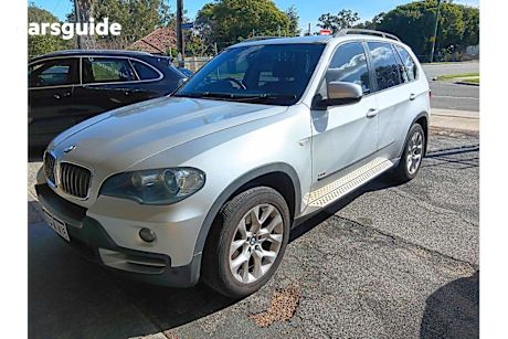 Silver 2007 BMW X5 SUV 3.0D E70