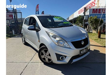 Silver 2010 Holden Barina Spark Hatchback Cdx