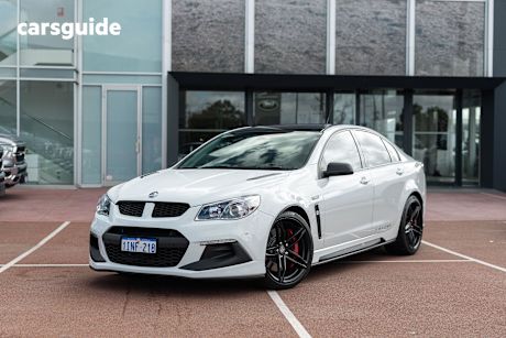 White 2017 HSV Clubsport Sedan R8 LSA