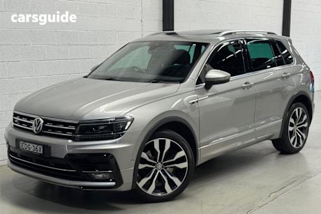 Silver 2019 Volkswagen Tiguan Wagon 162 TSI Highline
