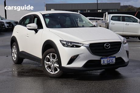 White 2024 Mazda CX-3 Wagon G20 Pure